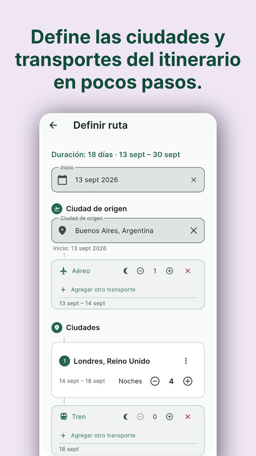 Captura 2 de la app Tripnenjoy Go