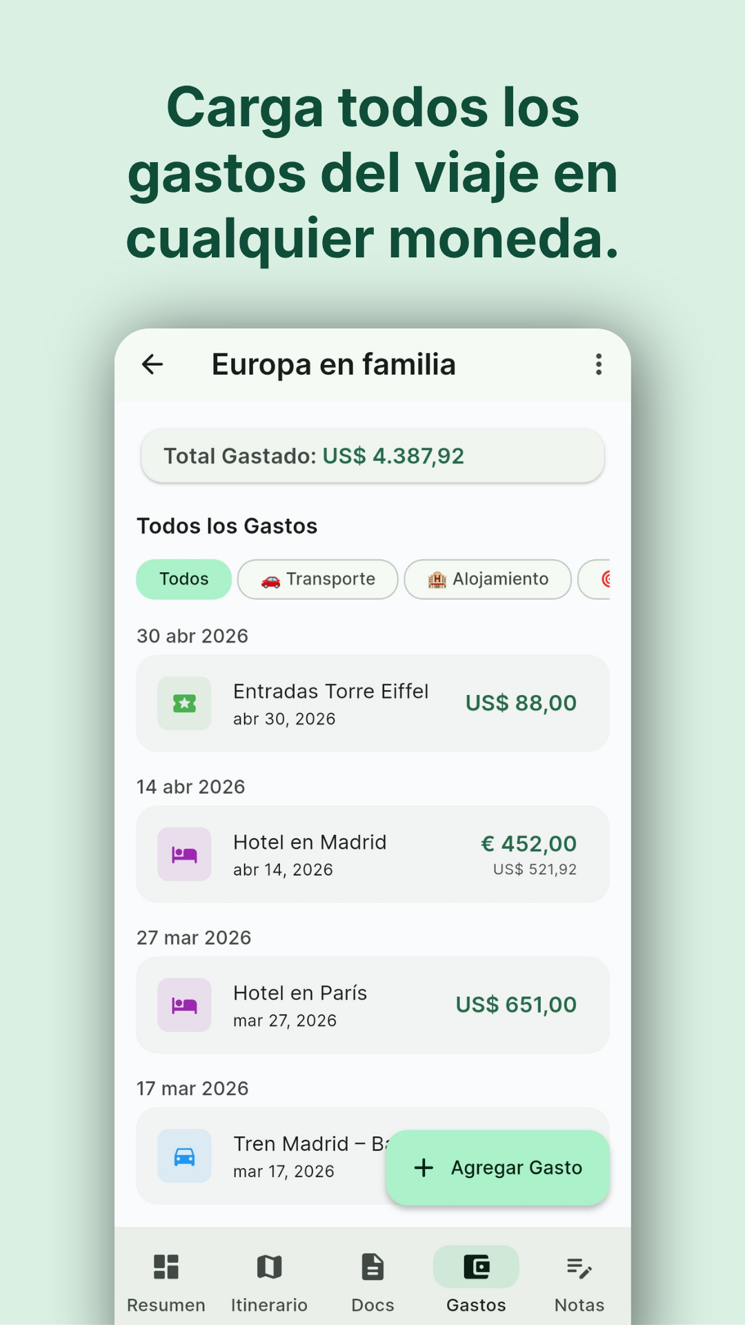 Captura 6 de la app Tripnenjoy Go